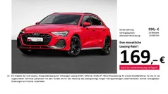 Progressivrot metallic Gebraucht 2024 Audi A3 Sportback S-Line Limousine | 32.922 € (Fairer Preis)