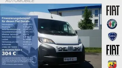 Gebraucht Fiat Ducato 140 PS (102 kW) 2024 Ducato weiss Van
