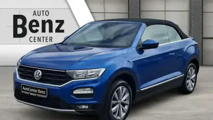Gebraucht VW T-Roc Cabriolet Style 150 PS (110 kW) 2020 Blau Cabrio