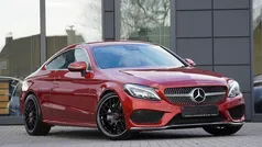 Rot Gebraucht 2016 Mercedes C220 AMG line Coupé | 26.980 € (Teuer)