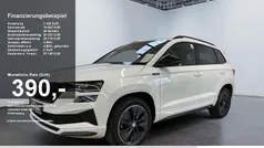 Moonweiss Gebraucht 2024 Skoda Karoq SportLine SUV | 34.259 € (Fairer Preis)