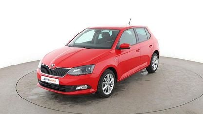 Gebraucht Skoda Fabia Clever 60 PS (44 kW) 2018 Rot Limousine