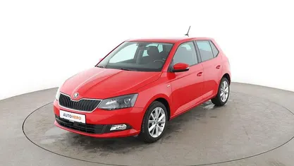 Usata Skoda Fabia Clever 60 CV (44 kW) 2018 Rosso Berlina