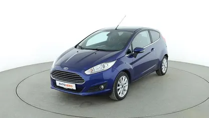 Gebraucht Ford Fiesta Titanium 125 PS (91 kW) 2016 Blau Limousine