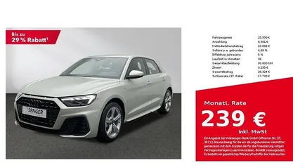 Gebraucht 2025 Audi A1 Sportback S-Line Kleinwagen | 29.990 € (Fairer Preis)