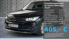 Schwarz Gebraucht 2023 VW Tiguan Elegance SUV | 31.450 € (Fairer Preis)