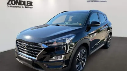 Gebraucht Hyundai Tucson Premium 130 PS (95 kW) 2020 Phantom black / mic (schwarz) SUV