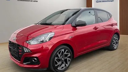 Gebraucht Hyundai i10 N Line 101 PS (74 kW) 2022 Mangrove green Kleinwagen