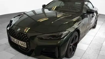 Usata BMW 440 M Sport 374 CV (275 kW) 2023 Verde Cabrio