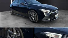 Schwarz Gebraucht 2022 Mercedes A180 AMG line Limousine | 28.580 € (Fairer Preis)
