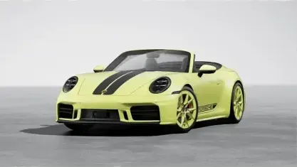 Second-hand Porsche 911 Carrera S 480 CP (353 kW) 2025 Galben Cabrio