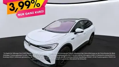 Begagnad VW ID.4 Pro Performance 150 kW (204 HK) 2022 Vit SUV
