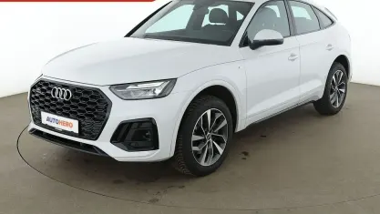 Gebraucht Audi Q5 Sportback S-Line 204 PS (150 kW) 2021 Weiß SUV