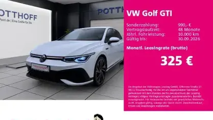 Gebraucht VW Golf VIII GTI Clubsport 300 PS (220 kW) 2023 Weiß Limousine