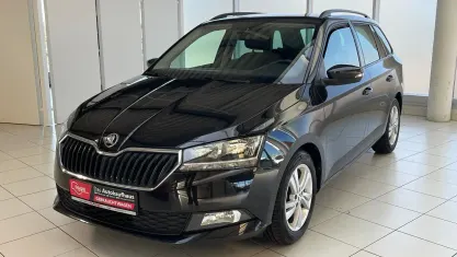 Gebraucht Skoda Fabia Ambition 95 PS (69 kW) 2023 Schwarzmagic perleffekt Kleinwagen