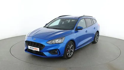 Brugt Ford Focus ST-Line X 150 HK (110 kW) 2021 Blå Stationcar