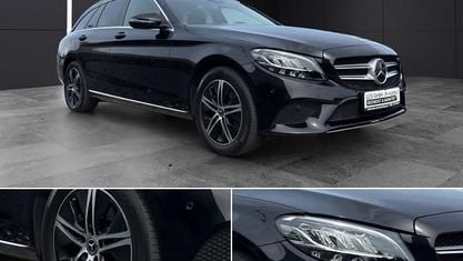 Brugt Mercedes C200 160 HK (117 kW) 2020 Sort Stationcar