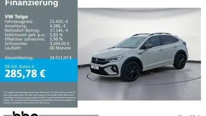 Usata VW Taigo R-line 110 CV (80 kW) 2022 Grigio SUV