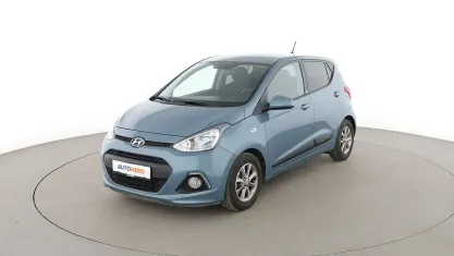 Gebraucht Hyundai i10 Passion 87 PS (63 kW) 2016 Blau Kleinwagen
