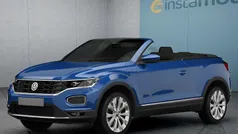 Blau Gebraucht 2021 VW T-Roc Cabriolet Cabrio | 23.899 € (Fairer Preis)