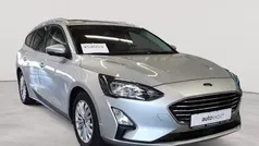Polarsilber metallic Gebraucht 2020 Ford Focus Titanium Kombi | 11.490 € (Guter Preis)