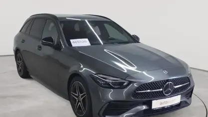 Gebraucht Mercedes C200 AMG line 163 PS (119 kW) 2023 Selenitgrau metallic Kombi