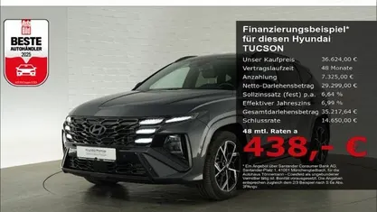 Grau Gebraucht 2025 Hyundai Tucson N Line SUV | 36.624 € (Fairer Preis)
