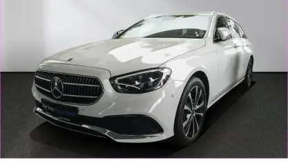 Gebraucht Mercedes E300 Avantgarde 306 PS (225 kW) 2022 Unilack polarweiß Kombi