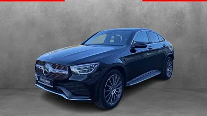 Schwarz Gebraucht 2023 Mercedes GLC300 AMG line Coupé | 53.990 € (Fairer Preis)