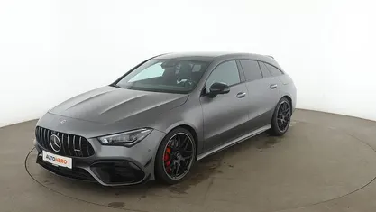 Gebraucht Mercedes CLA45 AMG Shooting Brake AMG 422 PS (310 kW) 2021 Grau Kombi