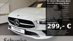 Metalliclack (weiss Gebraucht 2022 Mercedes CLA250 Shooting Brake Kombi | 34.990 € (Fairer Preis)