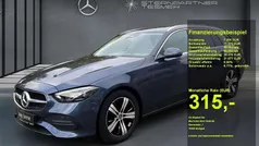 Blau Gebraucht 2023 Mercedes C220 Avantgarde Limousine | 28.790 € (Superpreis)