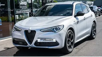 Gebraucht Alfa Romeo Stelvio Veloce 209 PS (153 kW) 2021 Weiss SUV