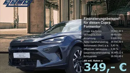 Grau Gebraucht 2025 Cupra Formentor SUV | 35.950 € (Fairer Preis)