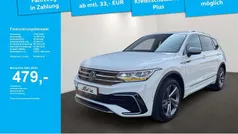 Weiß Gebraucht 2022 VW Tiguan Allspace R-line SUV | 34.948 € (Fairer Preis)