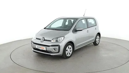 Silber Gebraucht 2017 VW up! move up! Kleinwagen | 8.310 € (Fairer Preis)