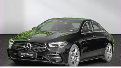 Gebraucht Mercedes CLA200 Advanced Plus 163 PS (119 kW) 2025 Unilack nachtschwarz Coupé