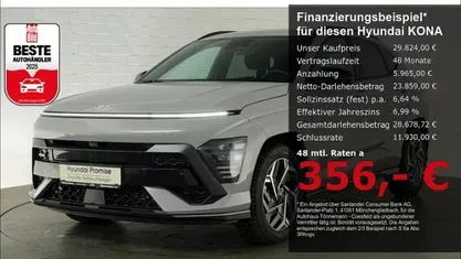 Grau Gebraucht 2025 Hyundai Kona N Line SUV | 29.824 € (Fairer Preis)