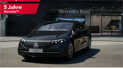 Second-hand Mercedes EQS450+ Electric Art 244 kW (333 CP) 2023 Negru Berlinǎ