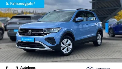 Gebraucht VW T-Cross Life 95 PS (69 kW) 2024 Clear blue metallic SUV