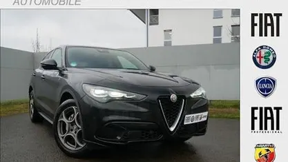 Schwarz Gebraucht 2023 Alfa Romeo Stelvio Ti SUV | 35.990 € (Guter Preis)
