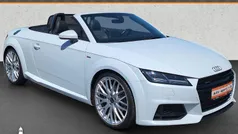 Gletscherweiß metallic Gebraucht 2018 Audi TT S-Line Cabrio | 28.990 € (Etwas zu teuer)