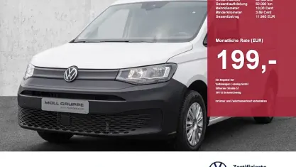 Usata VW Caddy 102 CV (75 kW) 2026 Bianco Monovolume