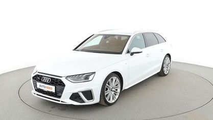 Occasion Audi A4 S-Line 245 PK (180 kW) 2019 Wit Stationwagen