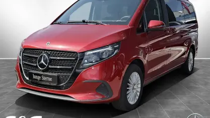 Gebraucht Mercedes V250 Style 190 PS (139 kW) 2025 Hyazinthrot metallic Van / Kleinbus
