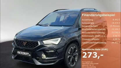 Schwarz Gebraucht 2022 Cupra Ateca SUV | 33.450 € (Fairer Preis)
