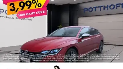 Gebraucht VW Arteon Elegance 190 PS (139 kW) 2022 Rot Limousine