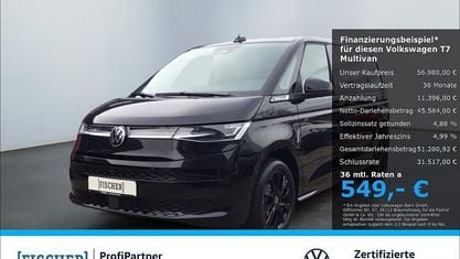 Gebraucht VW Multivan Life 150 PS (110 kW) 2025 Deep black perleffekt Van / Kleinbus