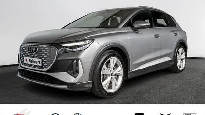 Grau Gebraucht 2022 Audi Q4 e-tron Basis SUV | 30.740 € (Fairer Preis)