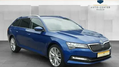 Usata Skoda Superb Style 200 CV (147 kW) 2021 Blu Station wagon